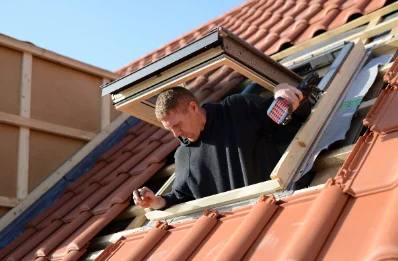 Pose de fenêtres de toit Velux à Omey